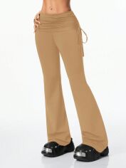 Акція на Штани жіночі SHEIN GD-00222688 M Пісочні від Rozetka
