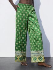 Акція на Штани жіночі SHEIN GD-00228375 L Зелені від Rozetka
