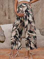 Акція на Штани для вагітних SHEIN GD-00201070 L Різнокольорові від Rozetka