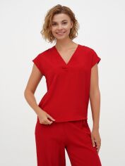 Акція на Блузка жіноча EQUILIBRI W491 068 100-18 S Red від Rozetka