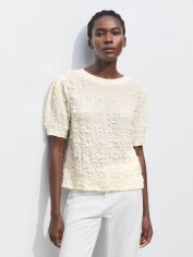 Акція на Блузка жіноча SHEIN GD-00213256 S Чорна від Rozetka