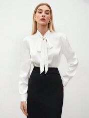 Акція на Блузка жіноча SHEIN GD-00213038 L Біла від Rozetka