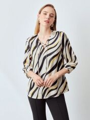 Акція на Блузка жіноча SHEIN GD-00204952 M Різнокольорова від Rozetka