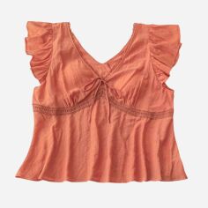 Акція на Блузка жіноча SHEIN GD-00211783 2XL Світло-рожева від Rozetka