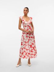 Акція на Сарафан жіночий Vero Moda 10323628-58547 M Fiery Red від Rozetka