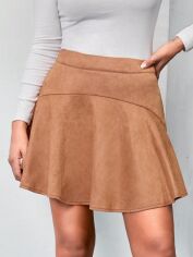 Акція на Спідниця жіноча SHEIN GD-00222580 L Коричнева від Rozetka