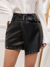 Акція на Спідниця літня жіноча SHEIN GD-00206739 M Чорна від Rozetka
