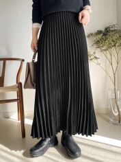 Акція на Спідниця літня жіноча SHEIN GD-00227068 XL Чорна від Rozetka