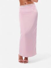 Акція на Спідниця літня жіноча SHEIN GD-00217625 XS Рожева від Rozetka