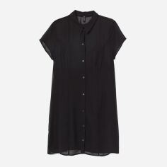 Акція на Плаття-сорочка коротке жіноче H&M XAZ326468JHIZ L Чорне від Rozetka