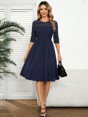 Акція на Сукня літня жіноча SHEIN GD-00226185 M Синя від Rozetka