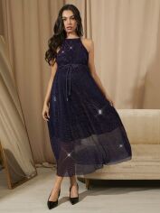 Акція на Сукня для вагітних SHEIN GD-00206901 2XL Синя від Rozetka