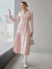 Акція на Сукня осіння жіноча SHEIN GD-00221144 M Світло-рожева від Rozetka