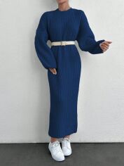 Акція на Сукня жіноча SHEIN GD-00194421 One Size Синя від Rozetka