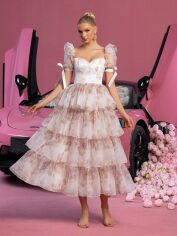 Акція на Сукня жіноча SHEIN GD-00217002 XL Біла від Rozetka