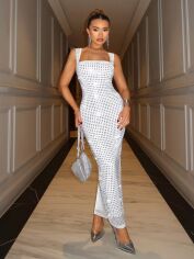 Акція на Сукня жіноча SHEIN GD-00223064 S Біла від Rozetka