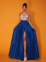 Акція на Сукня жіноча SHEIN GD-00216918 L Синя від Rozetka