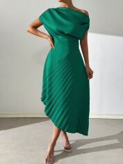 Акція на Сукня жіноча SHEIN GD-00204598 XL Темно-зелена від Rozetka