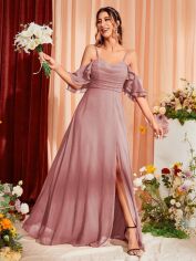 Акція на Сукня жіноча SHEIN GD-00201369 L Світло-рожева від Rozetka