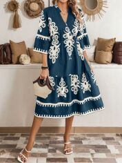 Акція на Сукня жіноча SHEIN GD-00217524 S Синя від Rozetka