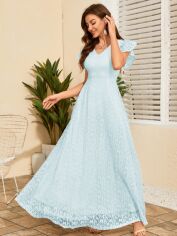 Акція на Сукня жіноча SHEIN GD-00201925 L М'ятна від Rozetka
