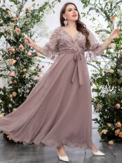 Акція на Сукня жіноча SHEIN GD-00204722 2XL Світло-рожева від Rozetka