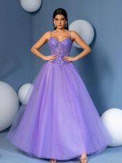 Акція на Сукня жіноча SHEIN GD-00223638 M Фіолетова від Rozetka