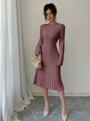 Акція на Сукня осіння жіноча SHEIN GD-00208718 XL Коричнева від Rozetka
