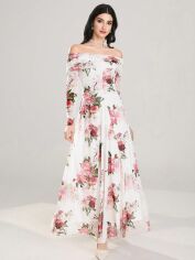 Акція на Сукня осіння жіноча SHEIN GD-00223676 L Комбінована від Rozetka