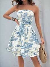 Акція на Сукня жіноча SHEIN GD-00204048 L Комбінована від Rozetka