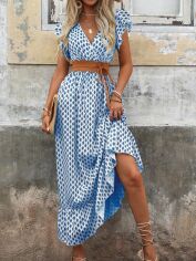Акція на Сукня жіноча SHEIN GD-00216566 XS Темно-синя від Rozetka