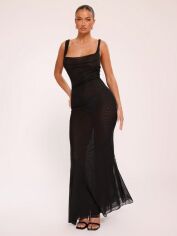 Акція на Сукня жіноча SHEIN GD-00223848 S Чорна від Rozetka