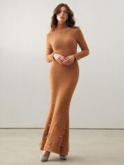 Акція на Сукня жіноча SHEIN GD-00211103 M Коричнева від Rozetka