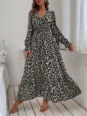 Акція на Сукня осіння жіноча SHEIN GD-00216310 XL Сіра від Rozetka