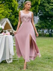 Акція на Сукня жіноча SHEIN GD-00218369 S Рожева від Rozetka