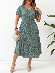 Акція на Сукня жіноча SHEIN GD-00202354 1XL Комбінована від Rozetka
