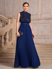 Акція на Сукня жіноча SHEIN GD-00217978 XL Темно-синя від Rozetka