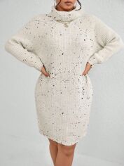 Акція на Сукня жіноча SHEIN GD-00213533 0XL Біла від Rozetka