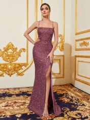 Акція на Сукня літня жіноча Shein GD-00226675 L Теракотове від Rozetka