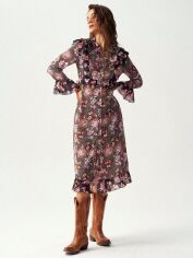 Акція на Сукня осіння жіноча SHEIN GD-00209199 M Комбінована від Rozetka