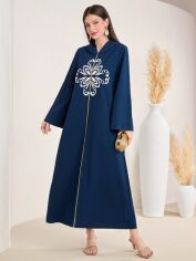 Акція на Сукня осіння жіноча SHEIN GD-00205632 S Синя від Rozetka