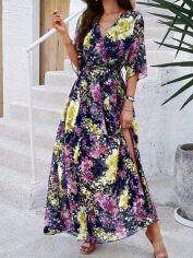 Акція на Сукня жіноча SHEIN GD-00202980 XL Синя від Rozetka