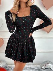 Акція на Сукня літня жіноча SHEIN GD-00216971 L Чорне від Rozetka