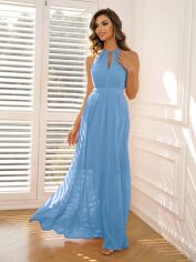 Акція на Сукня жіноча SHEIN GD-00207202 S Блакитна від Rozetka