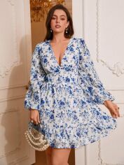 Акція на Сукня жіноча SHEIN GD-00207595 2XL Комбінована від Rozetka