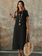 Акція на Сукня жіноча SHEIN GD-00206756 L Чорна від Rozetka