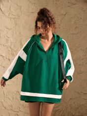 Акція на Толстовка жіноча SHEIN GD-00199489 S Зелена від Rozetka