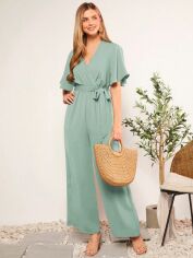 Акція на Комбінезон жіночий SHEIN GD-00201163 1XL М'ятний від Rozetka