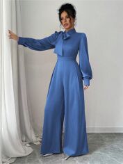 Акція на Комбінезон жіночий SHEIN GD-00221291 S Синій від Rozetka