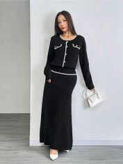 Акція на Костюм жіночий SHEIN GD-00205796 S Чорний від Rozetka